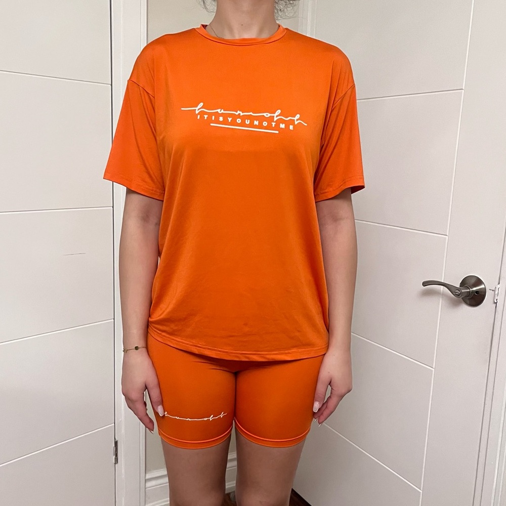 ‘It’s You Not Me’ Biker Short Set